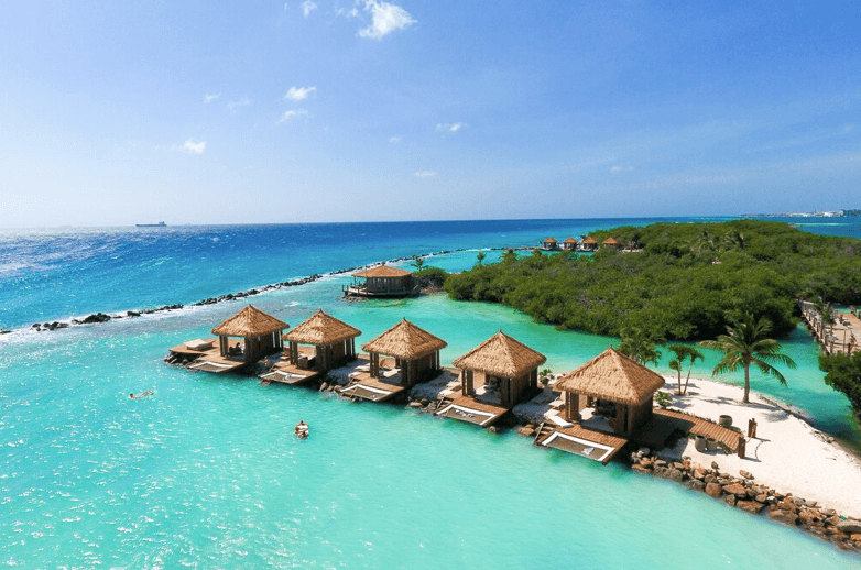 Aruba overwater bungalows